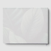 花嫁の記念ノートへの手紙ゲストブック ゲストブック (裏面)