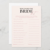 花嫁の試合を知っているノバ最高のー 招待状 (正面/裏面)