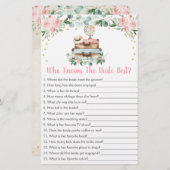 花嫁の試合を知っているピンクのフローラの最高の旅行 (正面/裏面)