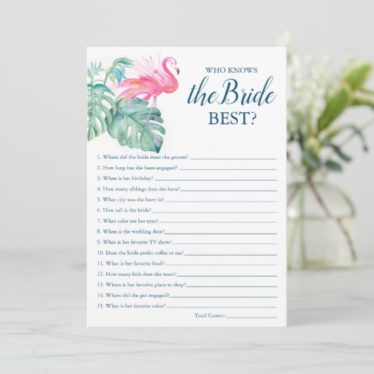 花嫁の試合を知っているピンクフラミ最高のゴ 招待状 (スタンド正面)