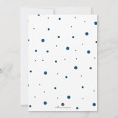 花嫁の試合を知っているピンクフラミ最高のゴ 招待状 (裏面)