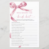 花嫁の試合を知っているピンク最高のの弓 (正面)