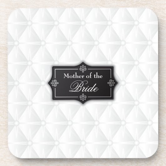 花嫁の贅沢な母結婚母 |コースター コースター (正面)