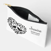 花嫁の贈り物をパーソナライズ アクセサリーポーチ (見開き)