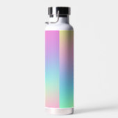 花嫁の贈り物パステルグラデーションレインボー ウォーターボトル (右面)