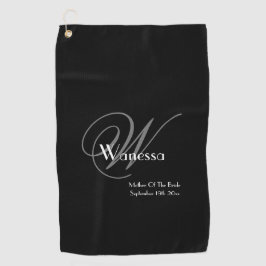 花嫁の贈り物結婚の母エレガント ゴルフタオル