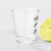 花嫁の贈り結婚物パーティーの親クール ショットグラス (左)