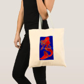花嫁の赤い人魚 トートバッグ (正面(商品))