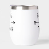 花嫁の部族の結婚式のパーティーのパーソナライズされた好意 (右面)