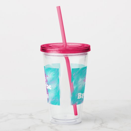 花嫁の部族の花嫁の贈り物 – 名前 アクリルタンブラー (左)