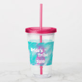 花嫁の部族の花嫁の贈り物 – 名前 アクリルタンブラー (正面)