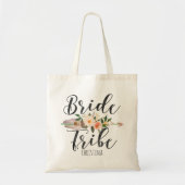 「花嫁の部族」フローラ羽の矢パーソナライズされた トートバッグ (正面)