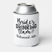 花嫁の飲み仲間パーティクルー ステートメント グラフィック 缶クーラー (缶裏面)