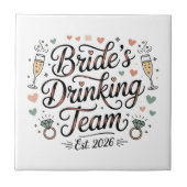 花嫁の飲み仲間 タイル (正面)
