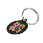 花嫁の飲み会チーム ブライズパーティーデザイン ペット　ネームタグ (側面)