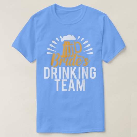 花嫁の飲み会  結婚前のお別れパーティ Tシャツ (デザイン正面)