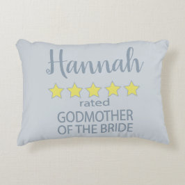 花嫁の5つ星の最高の神様 アクセントクッション