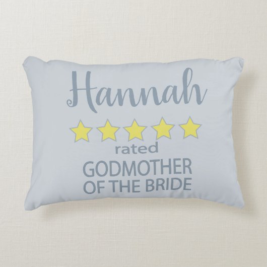 花嫁の5つ星の最高の神様 アクセントクッション (正面)