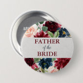 花嫁のMarsala及び海軍花の父 缶バッジ (正面&裏面)