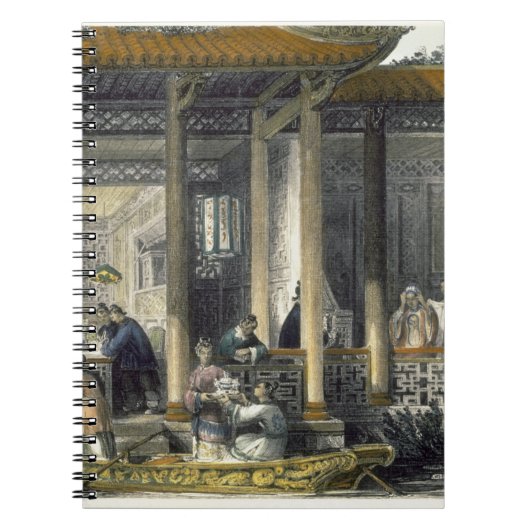 花嫁のResidenの結婚のプレゼントの到着 ノートブック (正面)