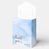 花嫁はクラウドナインブライダルシャワーありがとう フェイバーボックス (オープン)