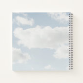 花嫁はクラウドナインブライダルシャワーゲストブック ノートブック (裏面)