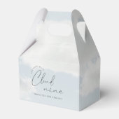 花嫁はクラウド9ブライダルシャワー フェイバーボックス (裏面サイド)