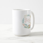 花嫁はマグギフト、完璧な花嫁はギフトになる コーヒーマグカップ (正面右)