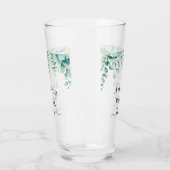花嫁はユーカリの緑のシダの森林 タンブラーグラス (左)