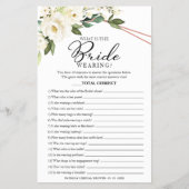 花嫁は何を着ている ゲーム グリーン フライヤー (正面)