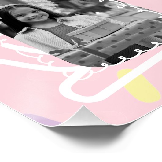 花嫁は何歳だった？ブライダルシャワー推測ゲーム ポスター (コーナー)