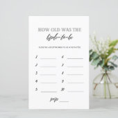 花嫁は何歳のブライダルシャワー (スタンド正面)