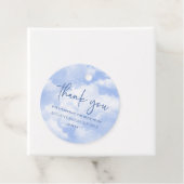 花嫁は最高に幸せな青い独身パーティー フェイバータグ (インサイチュ)