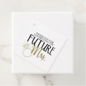 花嫁は未来のミセス、ブライダルシャワー、装飾 フェイバータグ (インサイチュ)