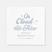 花嫁は極楽のバチェロレッテウィークエンド スタンダードカクテルナプキン (正面)