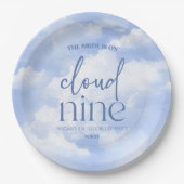 花嫁は極楽のバチェロレッテパーティー ペーパープレート (正面)