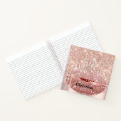 花嫁は甘い16thスパークプリンセスメイクアップリップ ノートブック (内部)