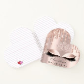 花嫁は甘くなる16ガーリープリンセスメイクアップバラ ノートブック (内部)