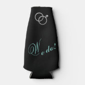 花嫁は私たちハッピーカップルブライダルパーティ ボトルクーラー (正面)