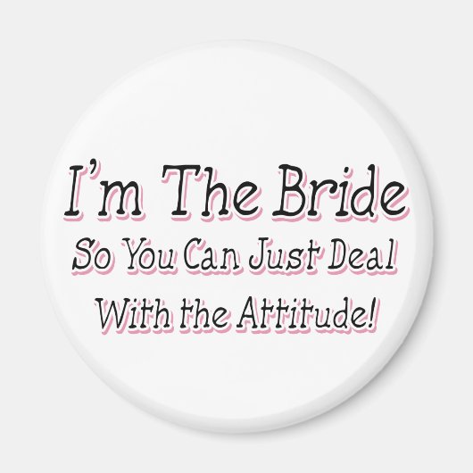 花嫁は私 マグネット (正面)