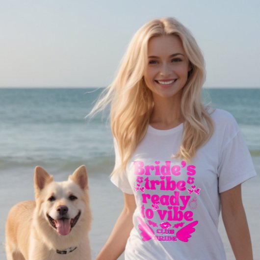 花嫁は結婚ブライダルバチェロレッテ Tシャツ