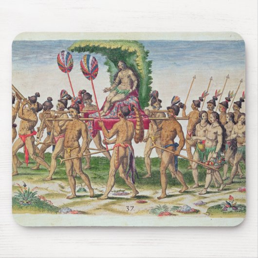 花嫁は運ばれます マウスパッド (正面)