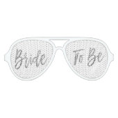 花嫁は銀箔になるパーティーサングラス アビエーターサングラス (正面)