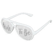 花嫁は銀箔になるパーティーサングラス アビエーターサングラス (アングル)