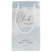 花嫁は雲の上 ウェディングシャワー スモールペーパーバッグ (正面)