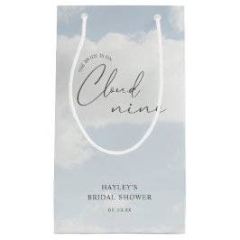 花嫁は雲の上 ウェディングシャワー スモールペーパーバッグ