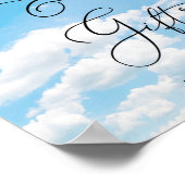 花嫁は雲九枚のカードとギフトを使っている ポスター (角)