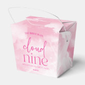 花嫁は雲九色のピンクバチェロレッテ フェイバーボックス (裏面サイド)