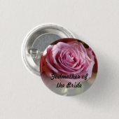 花嫁ばら色ボタンの教母 缶バッジ (正面&裏面)