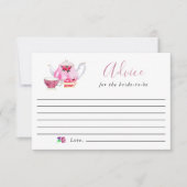 花嫁へのアドバイス ピンクティーパーティー ブライダル (正面)